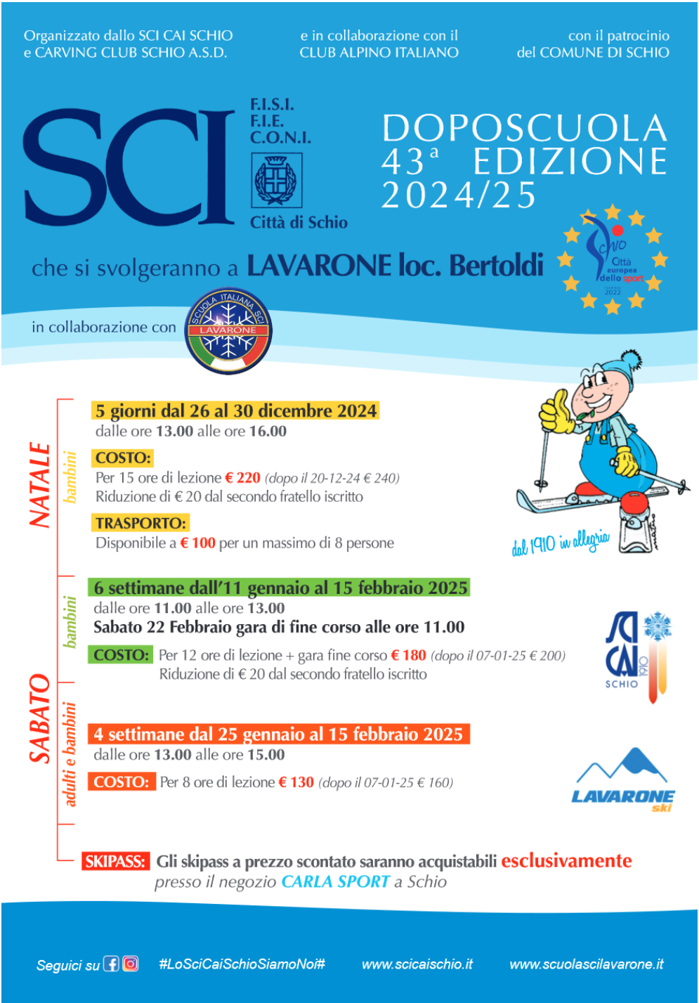 Corsi Doposcuola per bambini, ragazzi e adulti